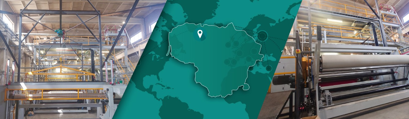 Start with the application. — LitFiber nonwoven manufacturing in Lithuania